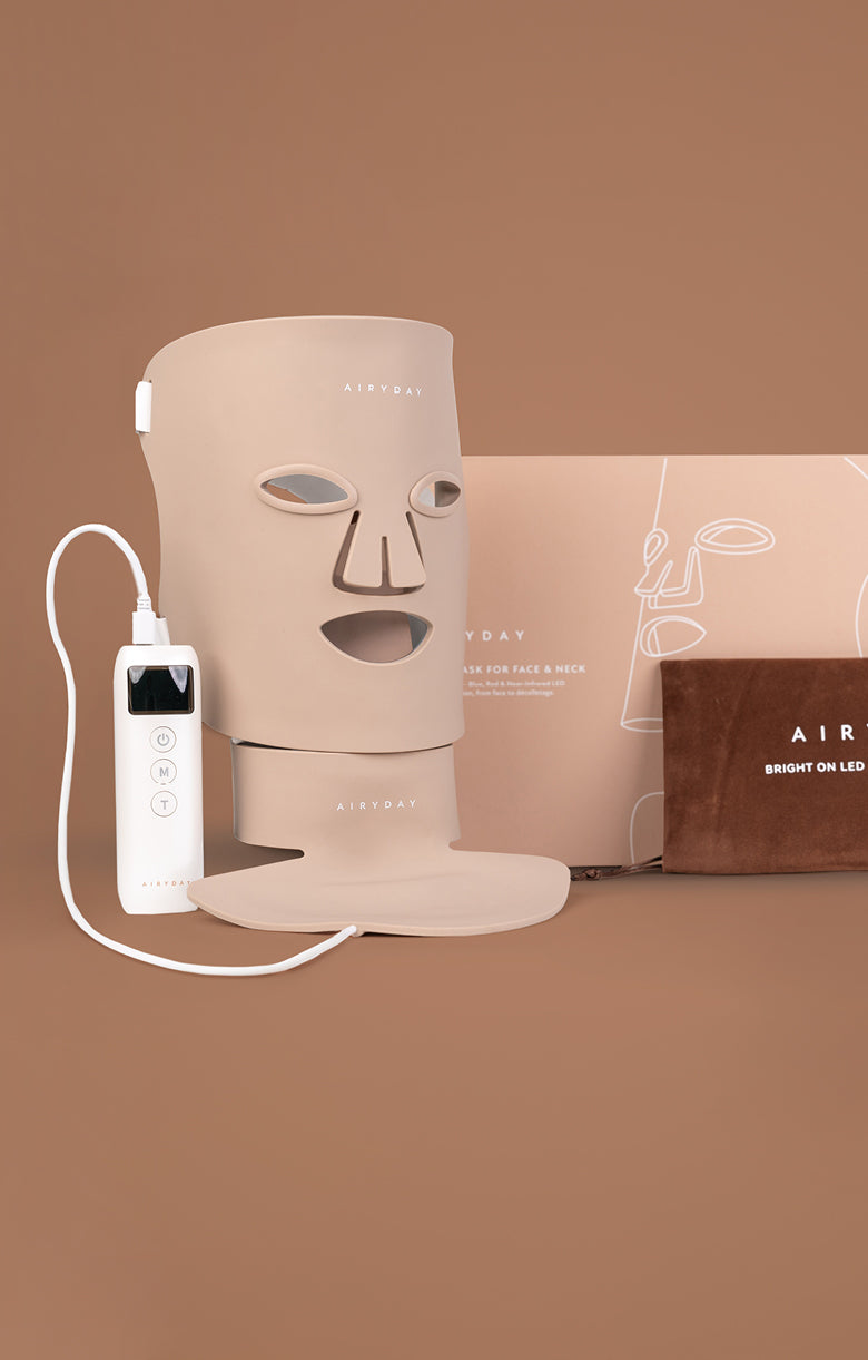 Bright On LED Mask For Face & Neck