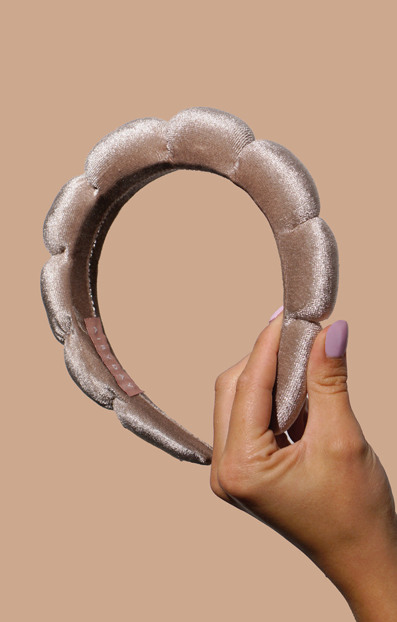 Bubble Headband - Nude