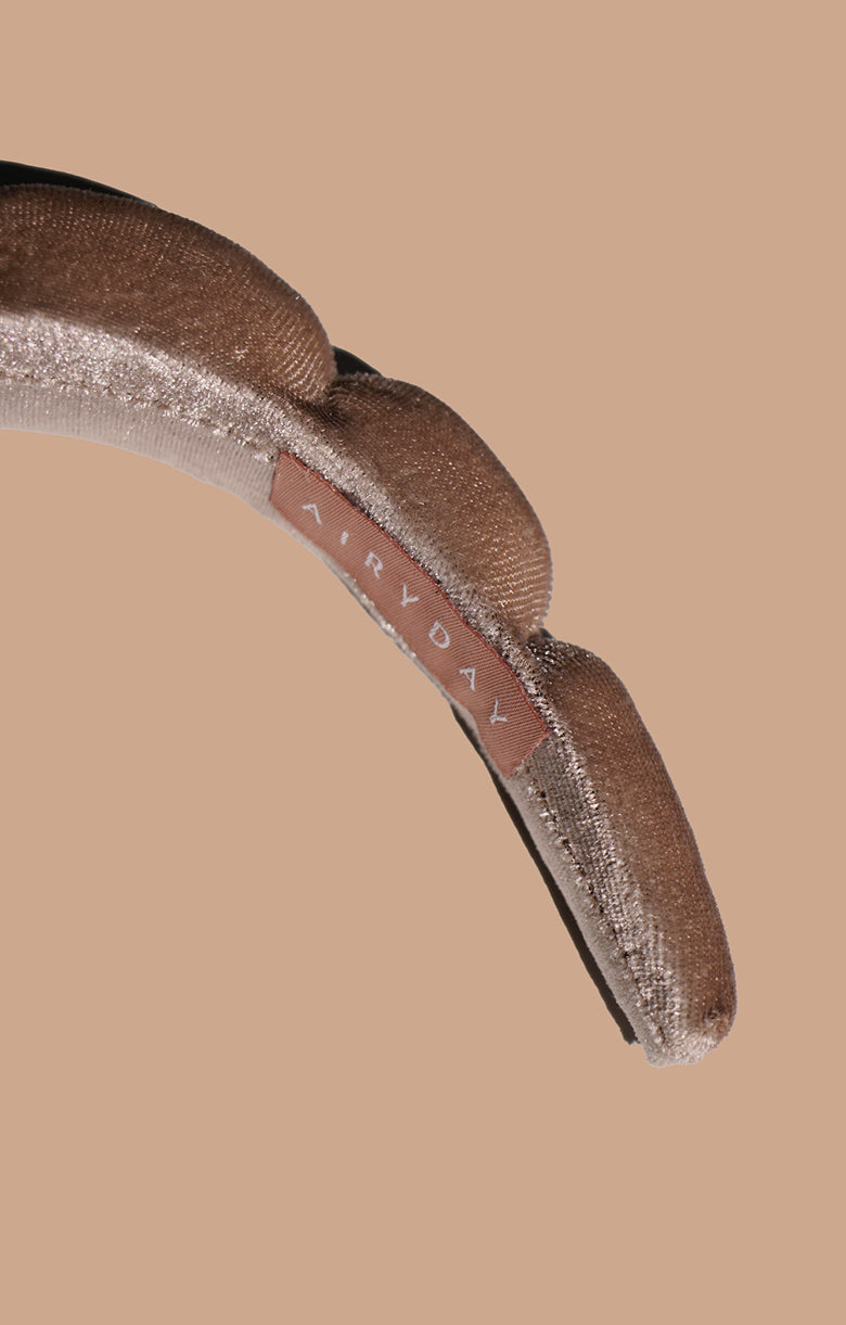 Bubble Headband - Nude