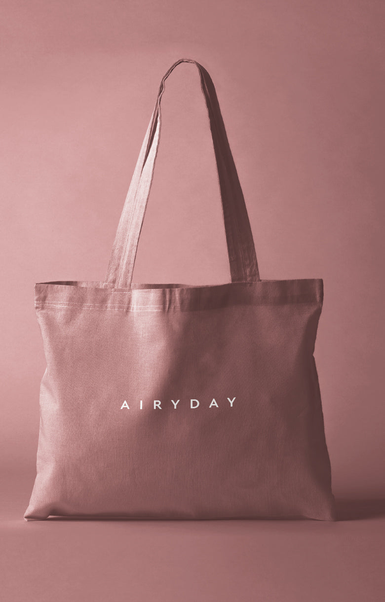Canvas Tote Bag - Blush
