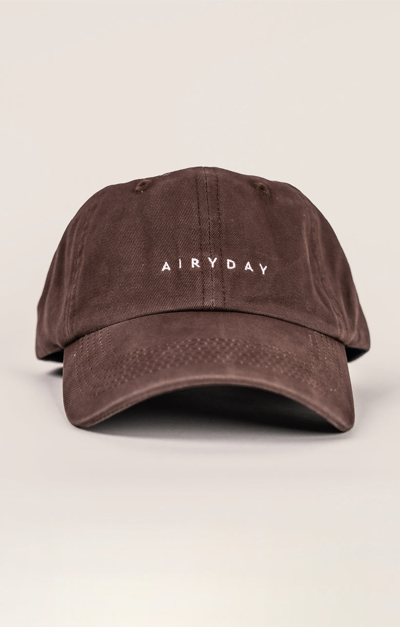 Cotton Logo Hat - Chocolate