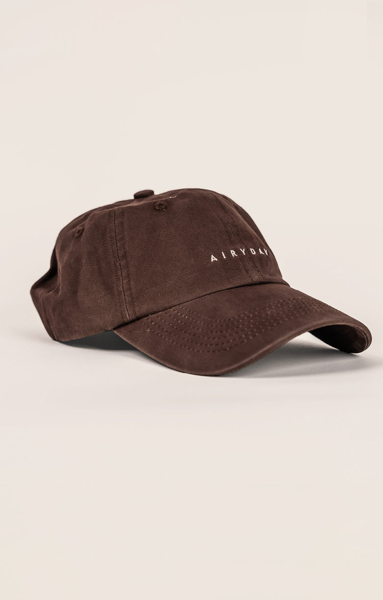 Cotton Logo Hat - Chocolate