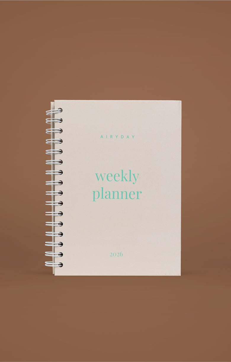 2026 Weekly Planner - Teal