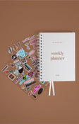 Weekly Planner Bubble Stickers